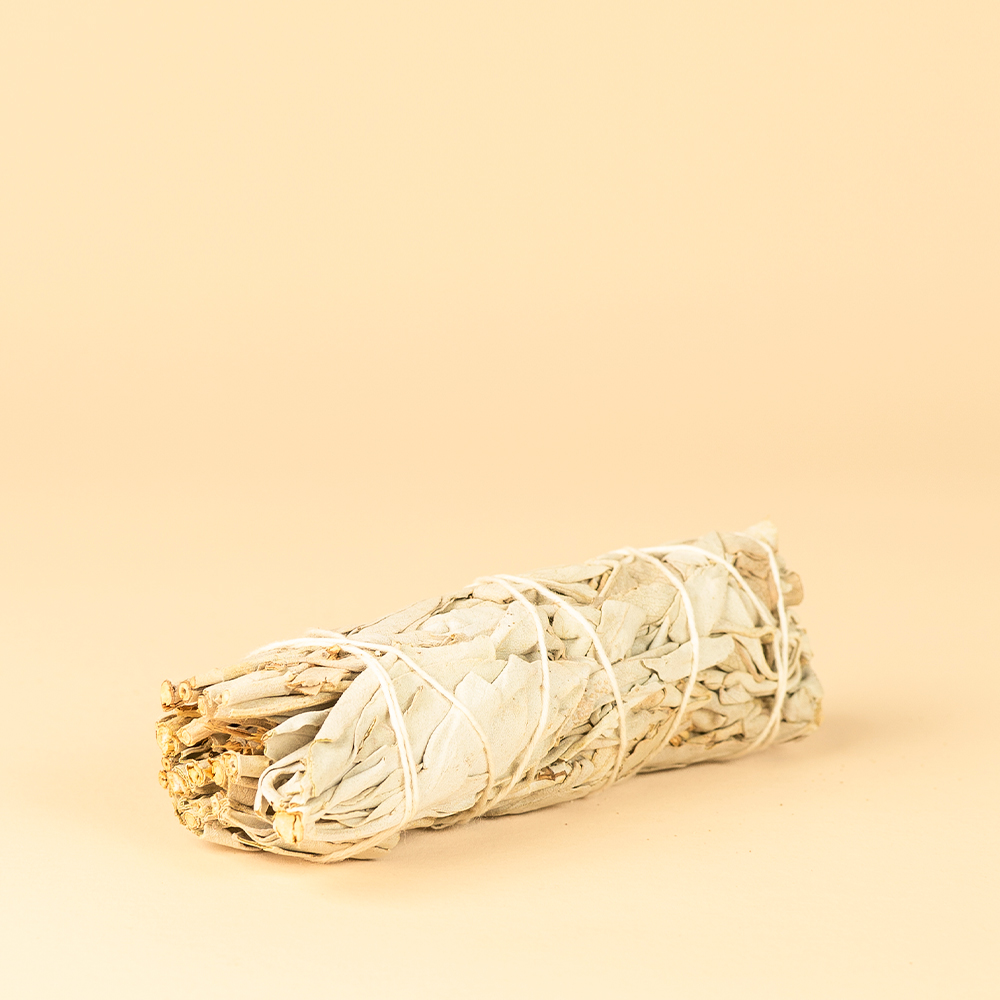 Ramillete de salvia blanca