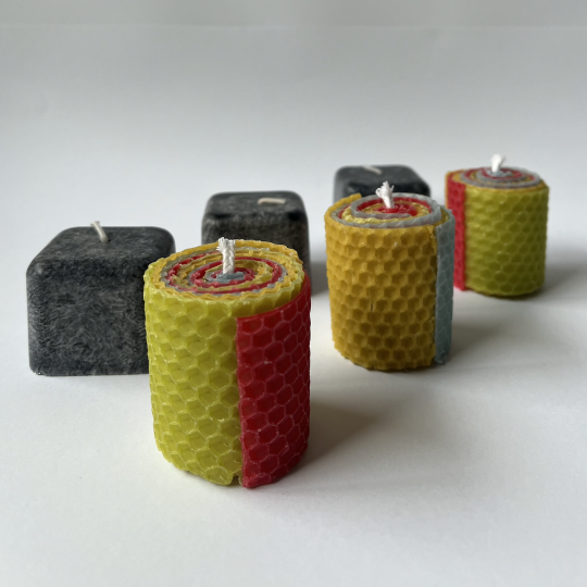 Ritual de velas de miel (mediano)